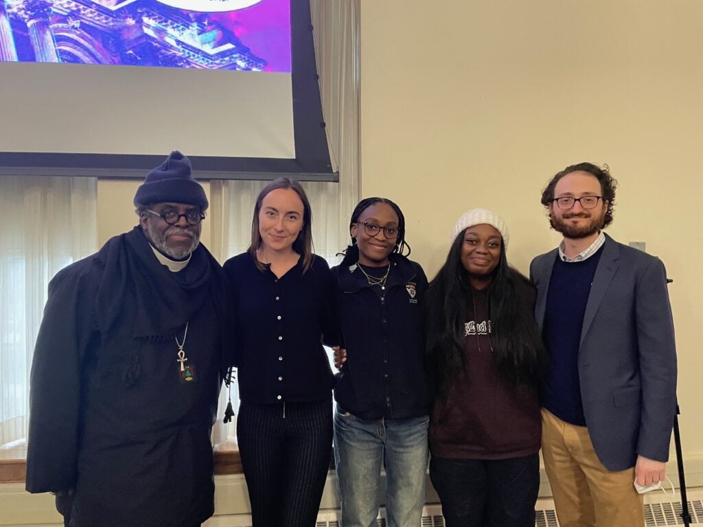 Dean John Selders, Maggie Powers, Ifunaya Obidike, Nicole Ankrah, and Alex Manevitz.