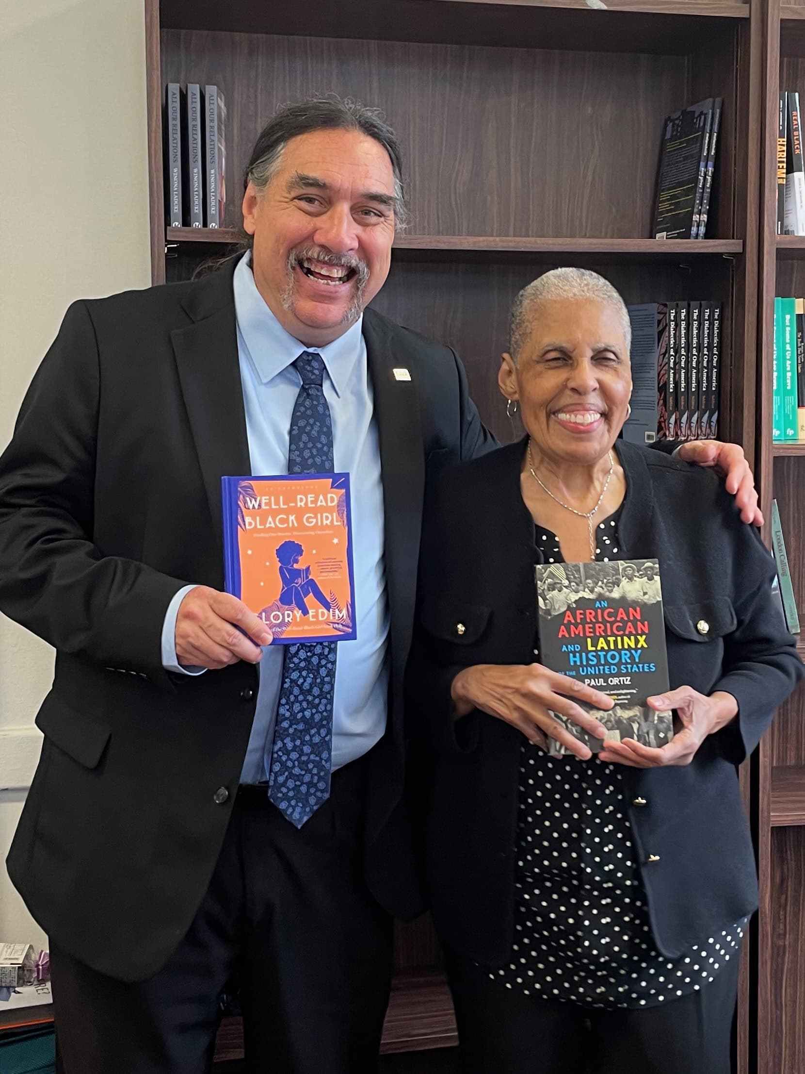 Paul Ortiz and Barbara Smith