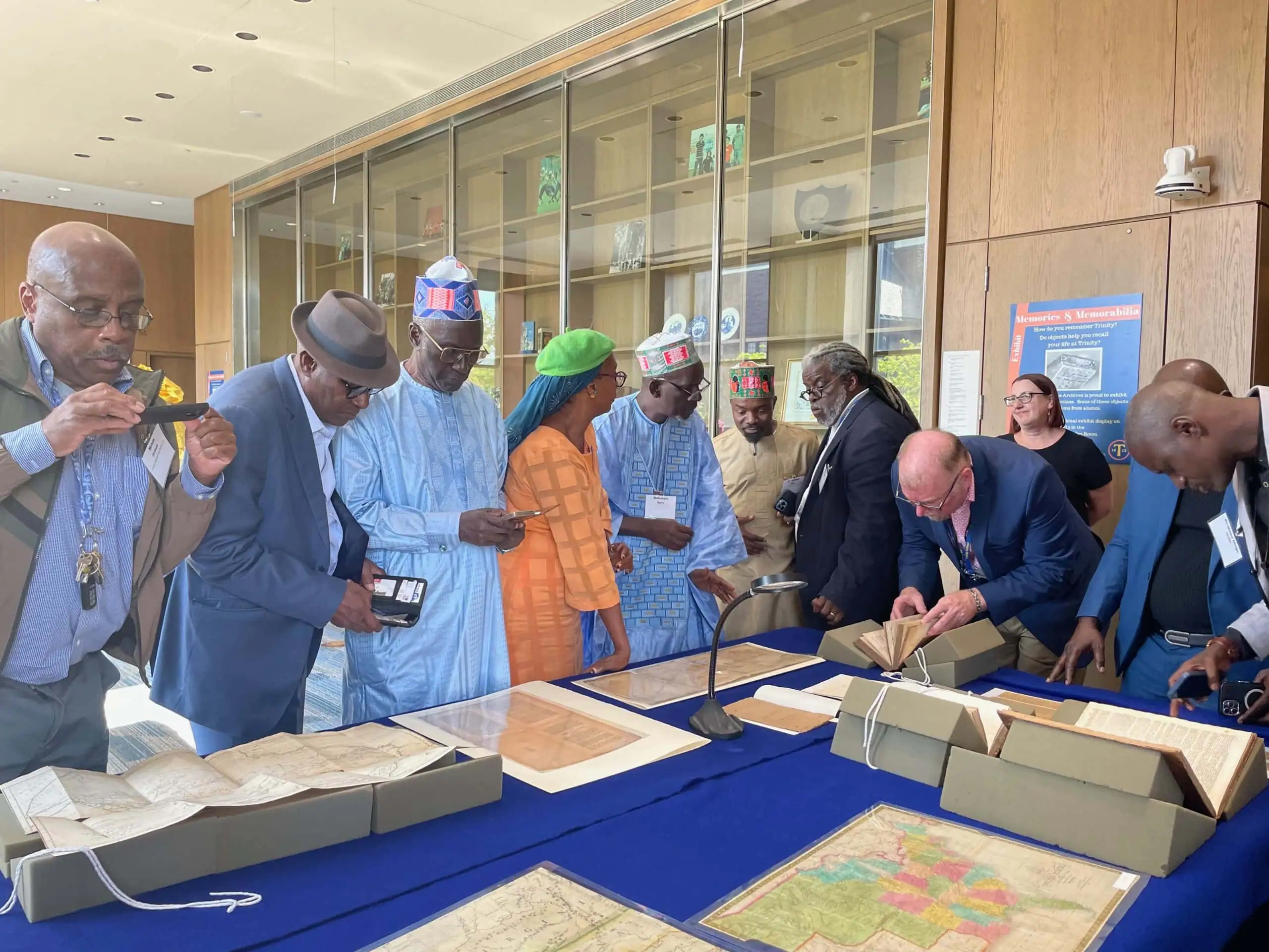 A delegation visit of Guinean Timbo elders